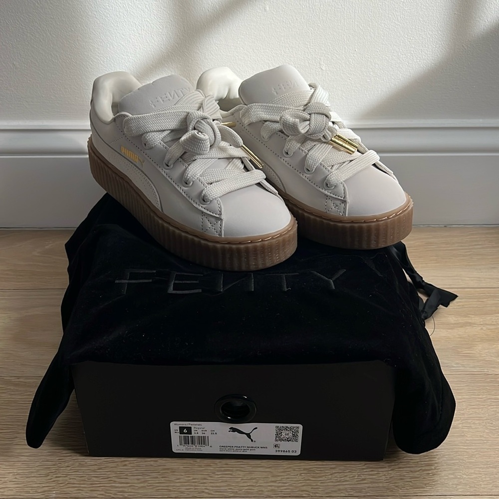 Puma Fenty Creeper Phatty Nubuck Womans 6